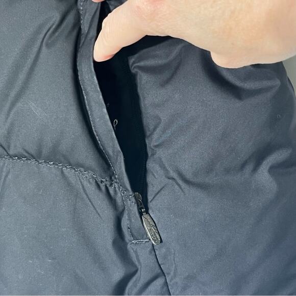 Eddie Bauer Premium Goose Down Black Puffer Vest Size XS - Picture 4 of 7